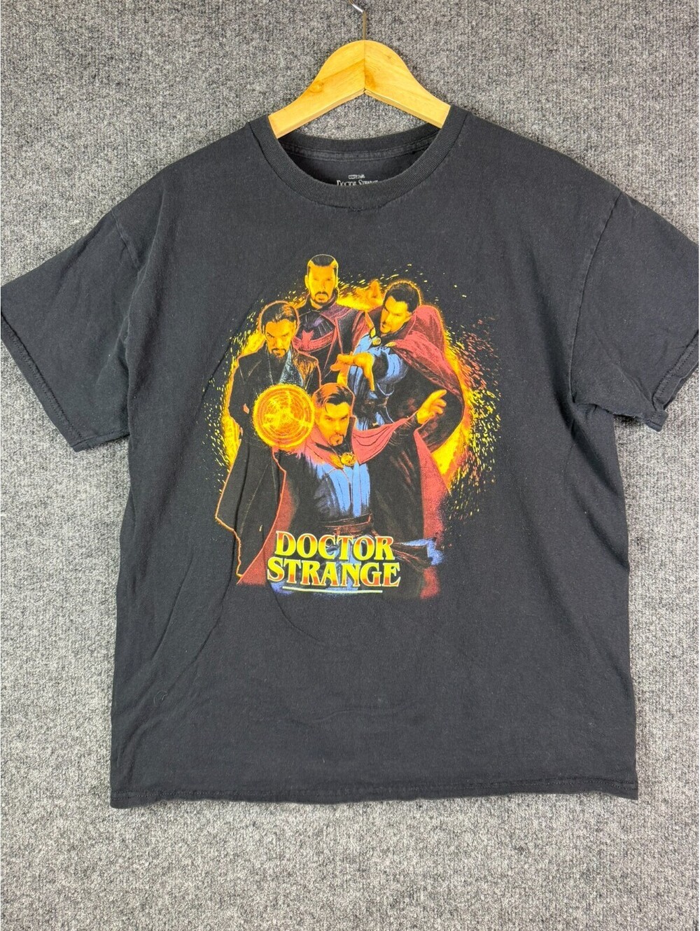 Doctor Strange In The Multiverse Of Madness T Shirt Mens Large Black Marvel Vari